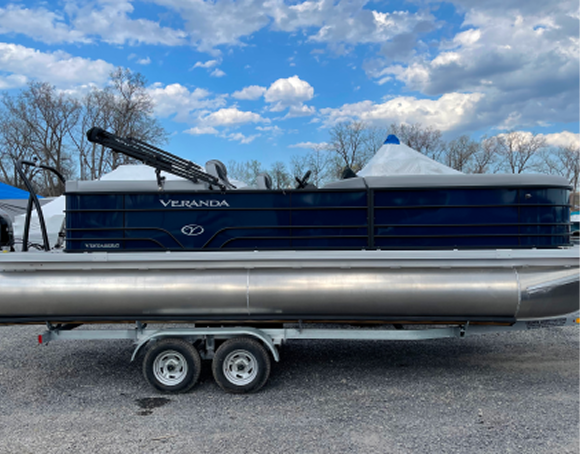 Veranda Vr22rc Deluxe Pontoon - Kelley Marine Center